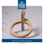 نگهدارنده چوبی لیوان کاغذی
