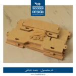 جعبه چوبی لوازم خیاطی