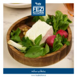 بشقاب چوبی دایره ای