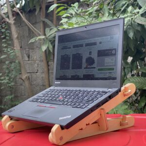 پایه لپ تاپ چوبی